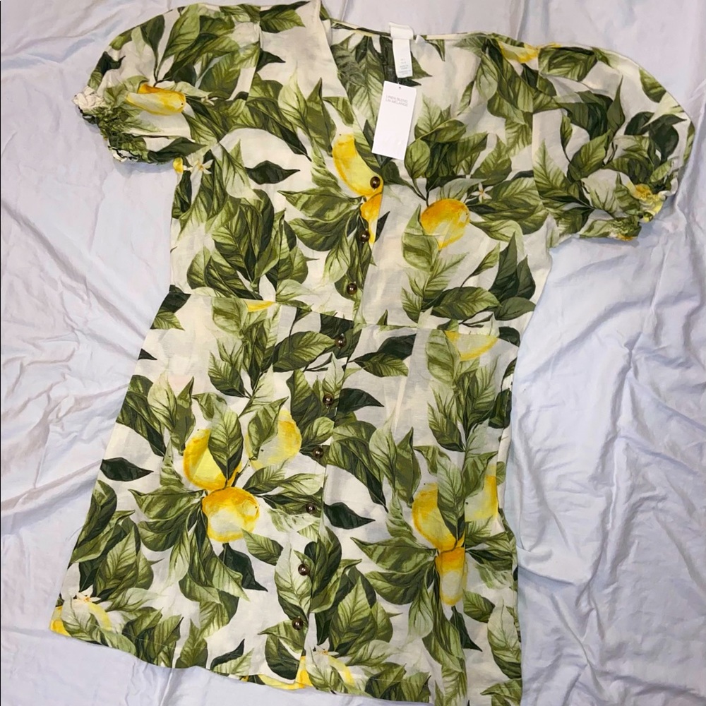 Beautiful summer linen dress